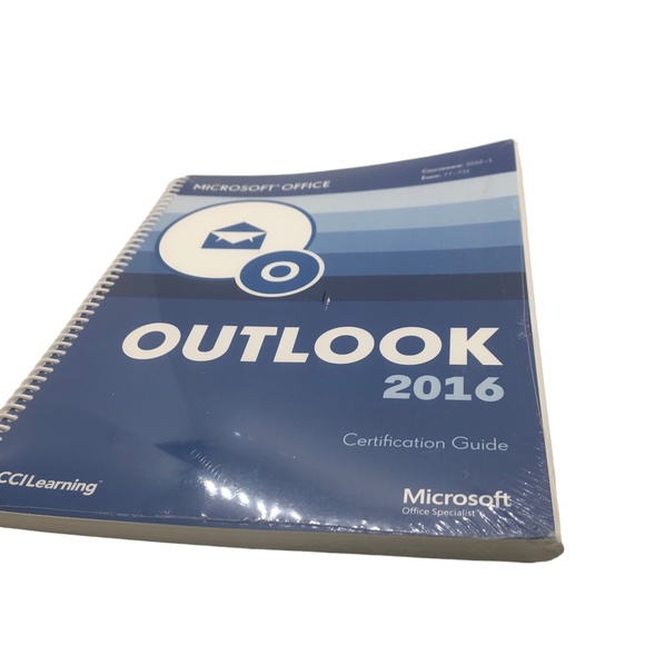 Microsoft Office Outlook 2016 Certification Guide  -New Sealed - Picture 10 of 10